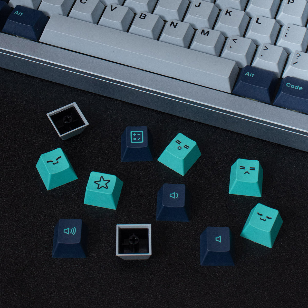 Best 7U Hammerhead Keycaps ISO ANSI Layout 173 Keys ABS Double